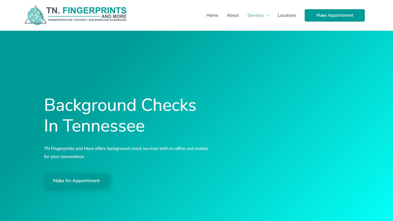 Background Checks - TN Fingerprinting